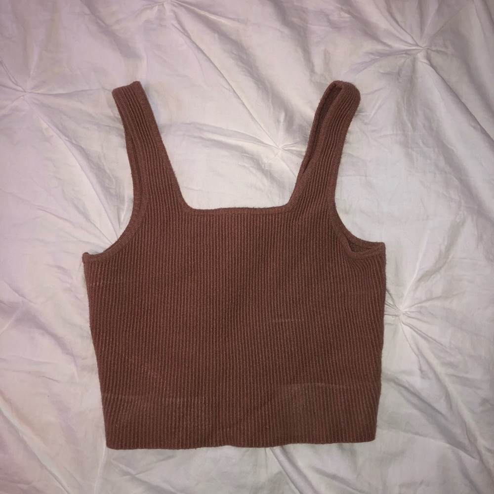 Kendall and Kylie Knit Crop Top